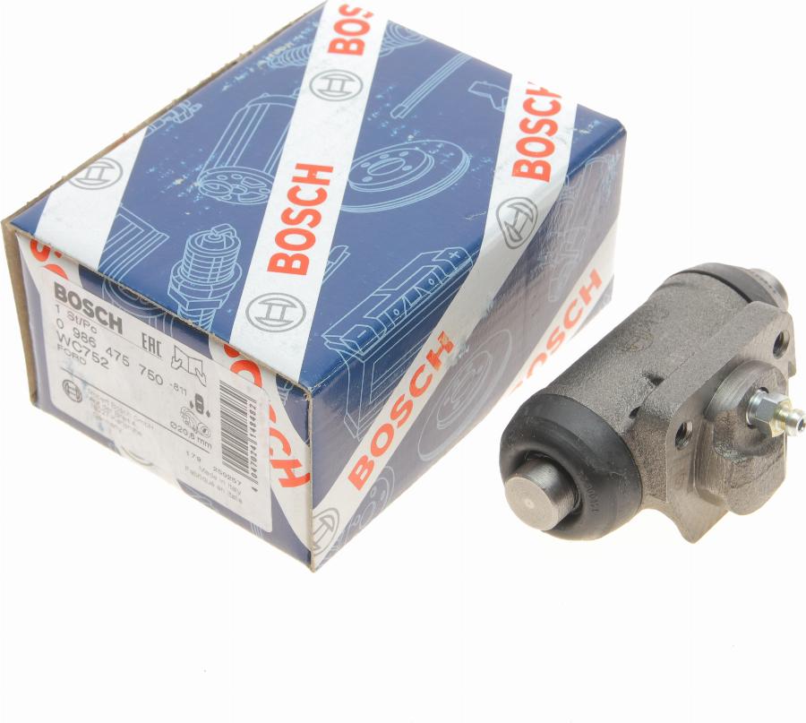 BOSCH 0 986 475 750 - Колесный тормозной цилиндр avtokuzovplus.com.ua