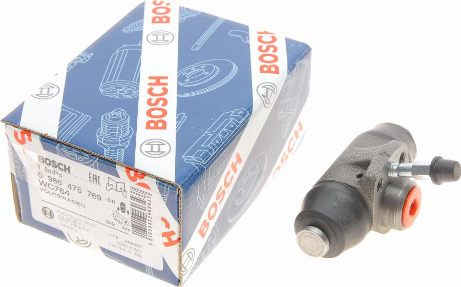 BOSCH 0 986 475 769 - Колісний гальмівний циліндр autocars.com.ua