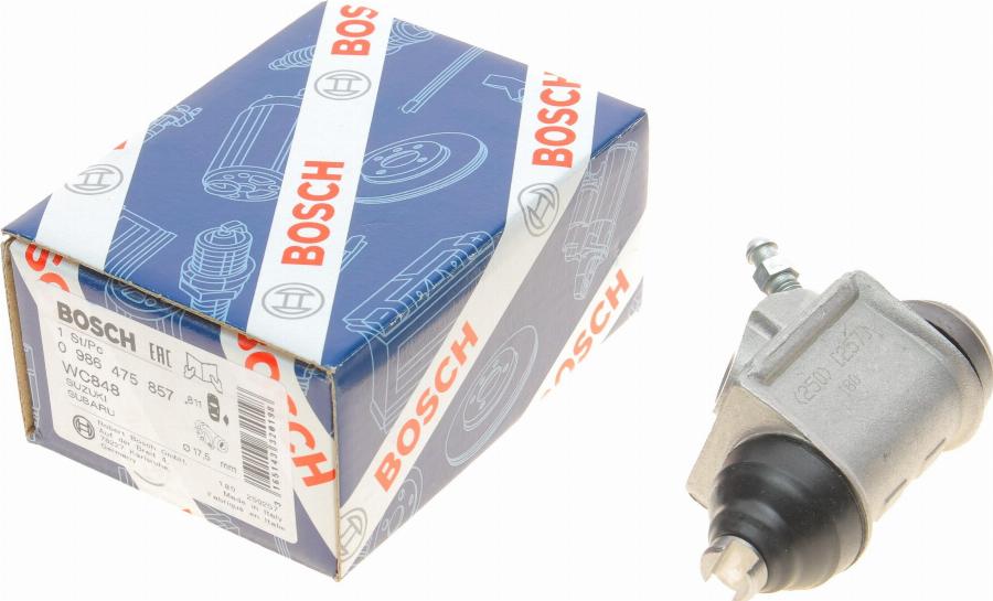 BOSCH 0 986 475 857 - Колісний гальмівний циліндр autocars.com.ua