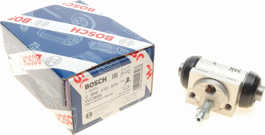 BOSCH 0 986 475 875 - Колісний гальмівний циліндр autocars.com.ua