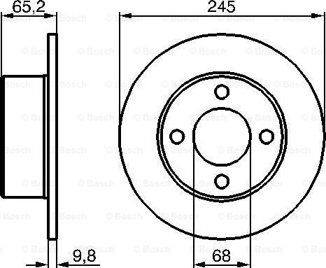 Quinton Hazell BDC3930 - Тормозной диск avtokuzovplus.com.ua