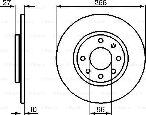 BOSCH 0 986 478 090 - Тормозной диск avtokuzovplus.com.ua