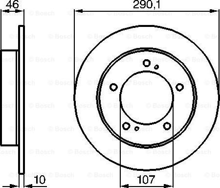 BOSCH 0 986 478 377 - Тормозной диск avtokuzovplus.com.ua