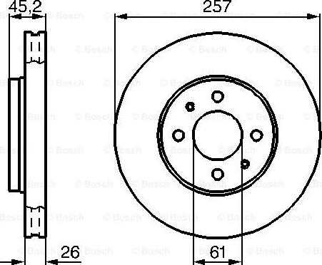 Stellox 6020-1264V-SX - Гальмівний диск autocars.com.ua