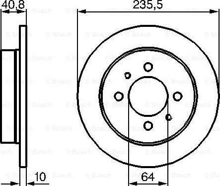 Breco BS 7717 - Гальмівний диск autocars.com.ua