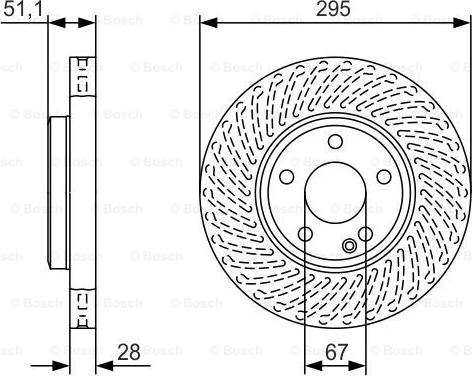 BOSCH 0 986 479 A58 - 0 autocars.com.ua