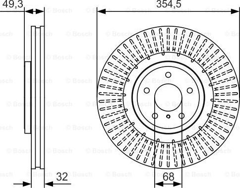 BOSCH 0 986 479 T02 - 0 autocars.com.ua