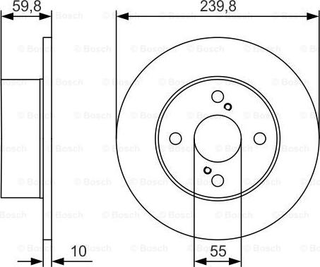 Triscan S1377C - Гальмівний диск autocars.com.ua