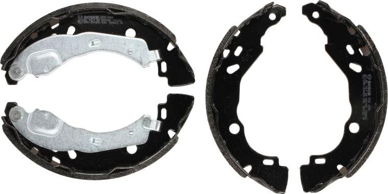 BOSCH 0 986 487 627 - Комплект гальм, барабанний механізм autocars.com.ua