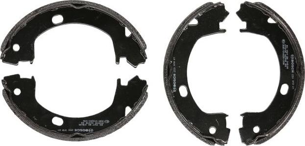 BOSCH 0 986 487 715 - Комплект гальм, ручник, парковка autocars.com.ua