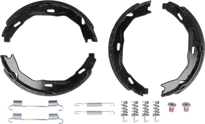 BOSCH 0 986 487 723 - Комплект гальм, ручник, парковка autocars.com.ua