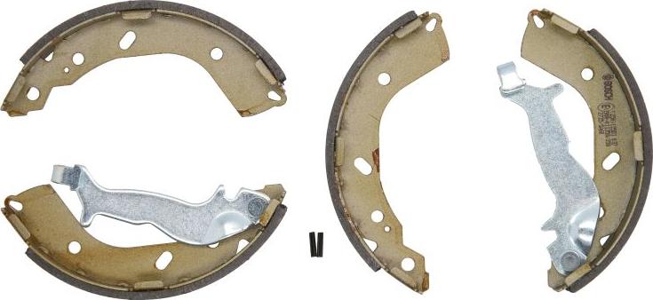 BOSCH 0 986 487 909 - Комплект гальм, барабанний механізм autocars.com.ua