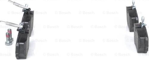 BOSCH 0 986 492 090 - Тормозные колодки, дисковые, комплект autodnr.net