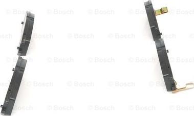 BOSCH 0 986 493 790 - Тормозные колодки, дисковые, комплект avtokuzovplus.com.ua