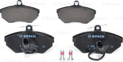 BOSCH 0 986 494 042 - Колодка гальм. AUDI A4. VW PASSAT передн. вир-во Bosch autocars.com.ua