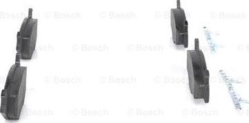 BOSCH 0 986 494 057 - Тормозные колодки, дисковые, комплект avtokuzovplus.com.ua