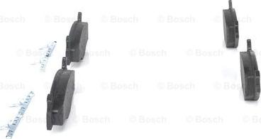 BOSCH 0 986 494 057 - Тормозные колодки, дисковые, комплект avtokuzovplus.com.ua