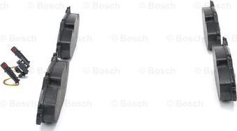 BOSCH 0 986 494 081 - Тормозные колодки, дисковые, комплект avtokuzovplus.com.ua