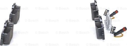 BOSCH 0 986 494 082 - Тормозные колодки, дисковые, комплект avtokuzovplus.com.ua