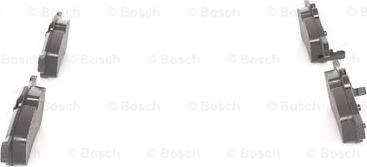 BOSCH 0 986 494 130 - Гальмівні колодки, дискові гальма autocars.com.ua