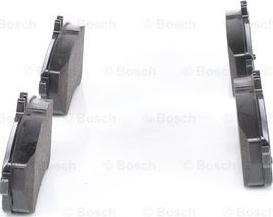 BOSCH 0 986 494 161 - Тормозные колодки, дисковые, комплект avtokuzovplus.com.ua