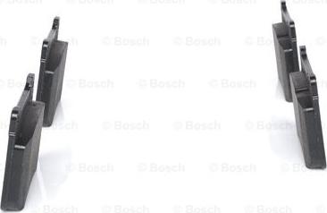 BOSCH 0 986 494 166 - Тормозные колодки, дисковые, комплект avtokuzovplus.com.ua