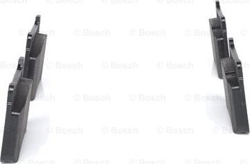 BOSCH 0 986 494 166 - Тормозные колодки, дисковые, комплект avtokuzovplus.com.ua