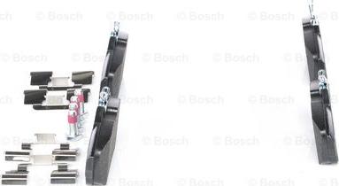 BOSCH 0 986 494 192 - Тормозные колодки, дисковые, комплект avtokuzovplus.com.ua