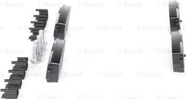 BOSCH 0 986 494 222 - Тормозные колодки, дисковые, комплект avtokuzovplus.com.ua