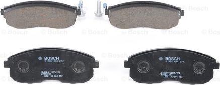 BOSCH 0 986 494 277 - Колодка гальм. диск. NISSAN TEANA передн. вир-во Bosch autocars.com.ua