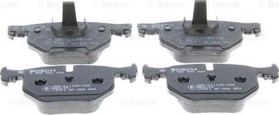 BOSCH 0 986 494 286 - Тормозные колодки, дисковые, комплект avtokuzovplus.com.ua