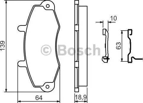 RIDER RD.3323.DB1084 - Колодка гальм. диск. FORD TRANSIT 91-00 передн. RIDER autocars.com.ua