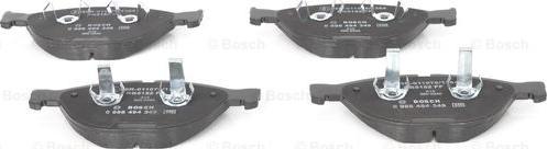 BOSCH 0 986 494 349 - ДИСКОВI КОЛОДКИ ПЕРЕДНI autocars.com.ua