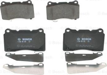 BOSCH 0 986 494 395 - Гальмівні колодки дискові передні Mitsubishi Lancer-Subaru Impreza-Opel Insignia 2.0-2.8 00- autocars.com.ua
