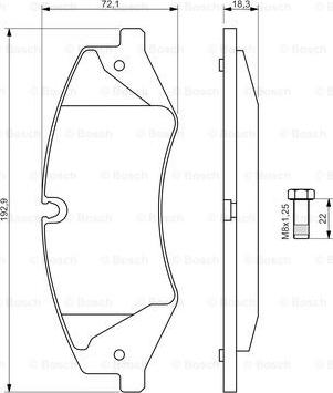 BOSCH 0 986 494 408 - Тормозные колодки, дисковые, комплект autodnr.net