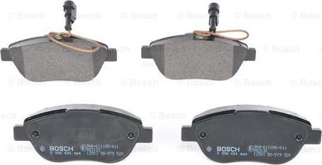 BOSCH 0 986 494 464 - Колодки тормозные autocars.com.ua