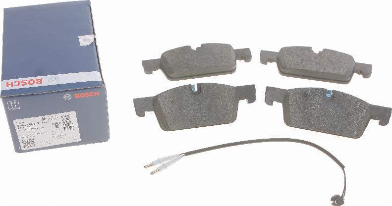 BOSCH 0 986 494 527 - Тормозные колодки, дисковые, комплект avtokuzovplus.com.ua