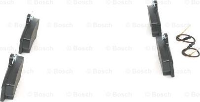 BOSCH 0 986 494 533 - Тормозные колодки, дисковые, комплект autodnr.net