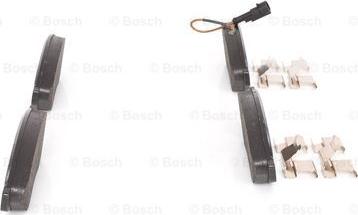 BOSCH 0 986 494 581 - Тормозные колодки, дисковые, комплект autodnr.net