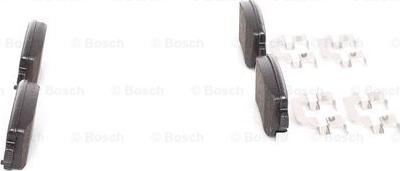 BOSCH 0 986 494 586 - Тормозные колодки, дисковые, комплект avtokuzovplus.com.ua