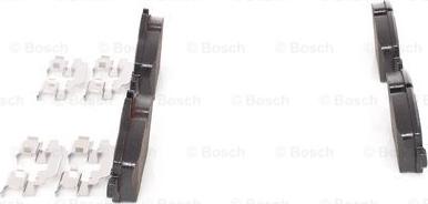 BOSCH 0 986 494 588 - Тормозные колодки, дисковые, комплект avtokuzovplus.com.ua