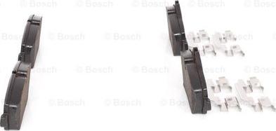 BOSCH 0 986 494 588 - Тормозные колодки, дисковые, комплект avtokuzovplus.com.ua