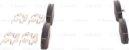 BOSCH 0 986 494 594 - Тормозные колодки, дисковые, комплект avtokuzovplus.com.ua