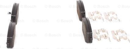 BOSCH 0 986 494 594 - Тормозные колодки, дисковые, комплект avtokuzovplus.com.ua