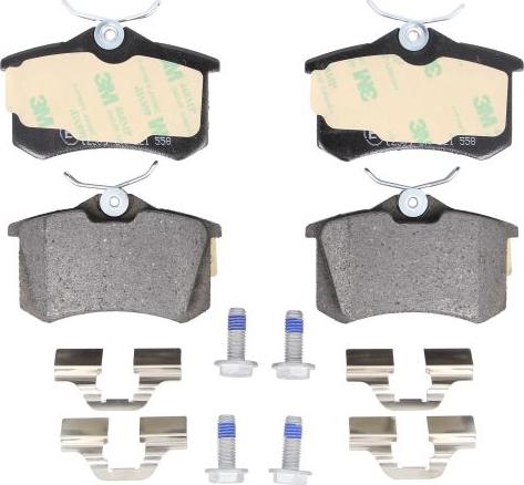 BOSCH 0 986 494 596 - Гальмівні колодки, дискові гальма autocars.com.ua