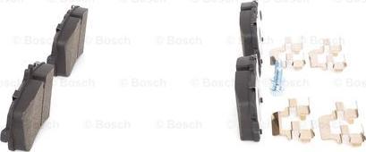 BOSCH 0 986 494 607 - Тормозные колодки, дисковые, комплект avtokuzovplus.com.ua