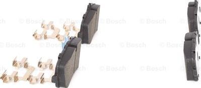 BOSCH 0 986 494 607 - Тормозные колодки, дисковые, комплект avtokuzovplus.com.ua