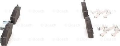 BOSCH 0 986 494 618 - Тормозные колодки, дисковые, комплект autodnr.net