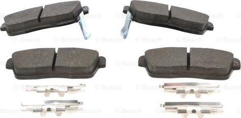 BOSCH 0 986 494 618 - Тормозные колодки, дисковые, комплект autodnr.net