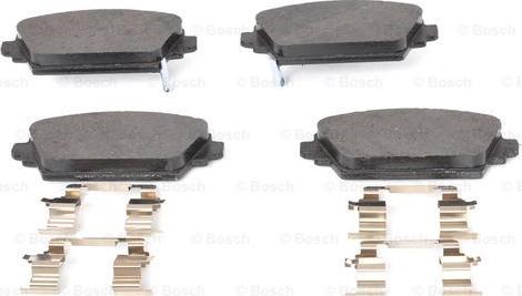 BOSCH 0 986 494 633 - Тормозные колодки, дисковые, комплект autodnr.net